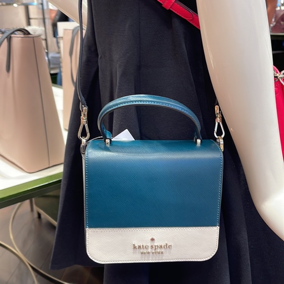 Kate Spade Staci Square Crossbody
Peacock Sapphire Multi - Picture 13 of 16